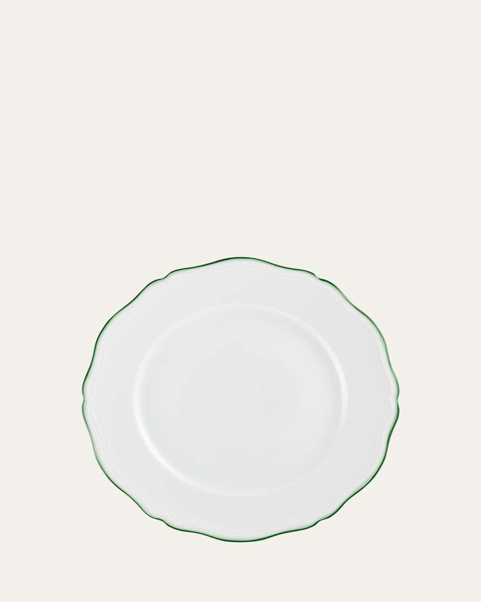Touraine Double Filet Green Buffet Plate